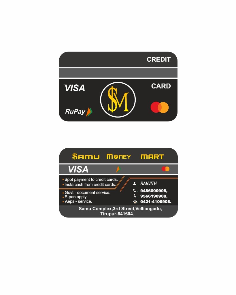 Credit card services